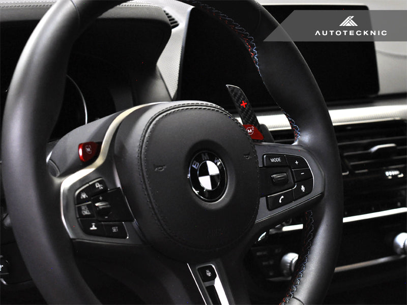 AutoTecknic Dry Carbon Battle Version Shift Paddles - G01 X3 | G02 X4