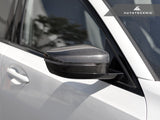 AutoTecknic Replacement Version II Dry Carbon Mirror Covers - BMW G30 5-Series | G32 6-Series GT | G11 7-Series