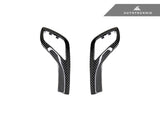 AutoTecknic Carbon Fiber Gear Selector Side Trims - G42 2-Series Coupe