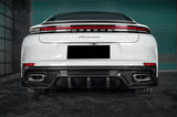 2024-2026 Porsche Panamera 976 KDA Style Autoclave Carbon Fiber Rear Diffuser Lip | Fits S, 4, 4S, E-Hybrid, 4 E-Hybrid, Sport Turismo, Turbo, Turbo s, GTS, Turbo E-Hybrid, Turbo s E-Hybrid