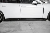 2024-2026 Porsche Panamera 976 KDA Style Autoclave Carbon Fiber Side Skirts | Fits S, E-Hybrid, Sport Turismo, Turbo, Turbo s, GTS, Turbo E-Hybrid, Turbo s E-Hybrid