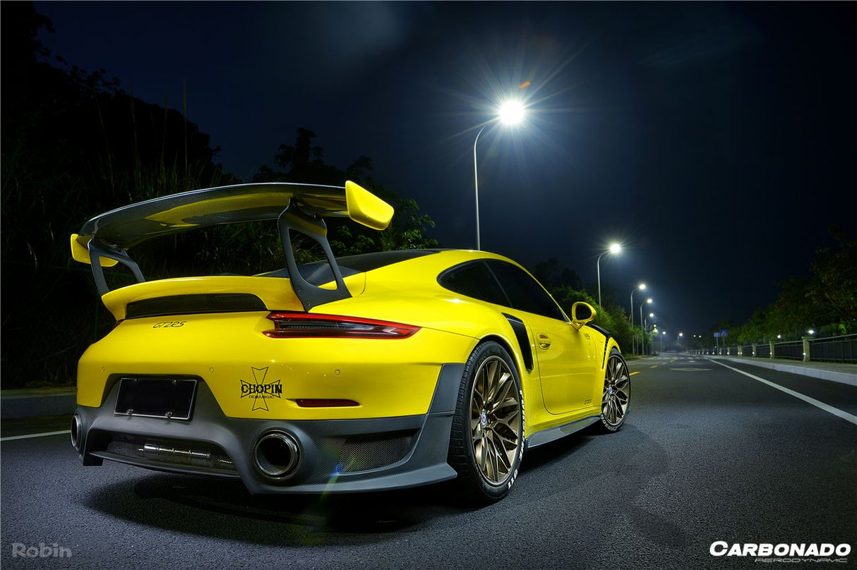 2012-2015 Porsche 911 991.1 Carrera S GT2RS Style Rear Bumper (Need Change 991.2 Tailight)