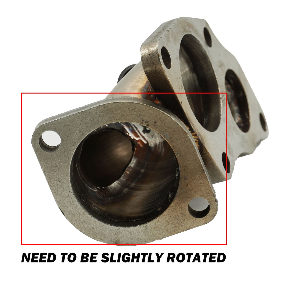 DSM Talon Eclipse o2 housing 90-99 1g 2g 4g63 Galant Stainless Steel Turbo SS