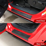 2021-2025 Ford Bronco 4Dr Door Sill Entry Guards Plates Protector 4PCS