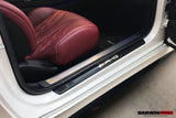 2014-2021 Mercedes Benz C217 S63 S65 AMG Coupe Autoclave Carbon Fiber Door Sills Steps Cover
