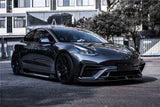 2017-2021 Tesla Model 3 IMP Performance Carbon Fiber Side Skirts Under Board
