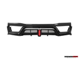 2017-2023 Nissan GTR R35 EBA Carbon Fiber Rear Diffuser DarwinPRO (BKSS)