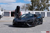 2017-2023 McLaren 720s Se²NWB Style Carbon Fiber Front Bumper Canards