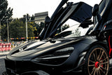 2017-2023 McLaren 720s Se²NWB Style Carbon Fiber Front Bumper Canards