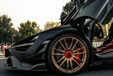 2017-2023 McLaren 720s Se²NWB Style Carbon Fiber Front Bumper Canards