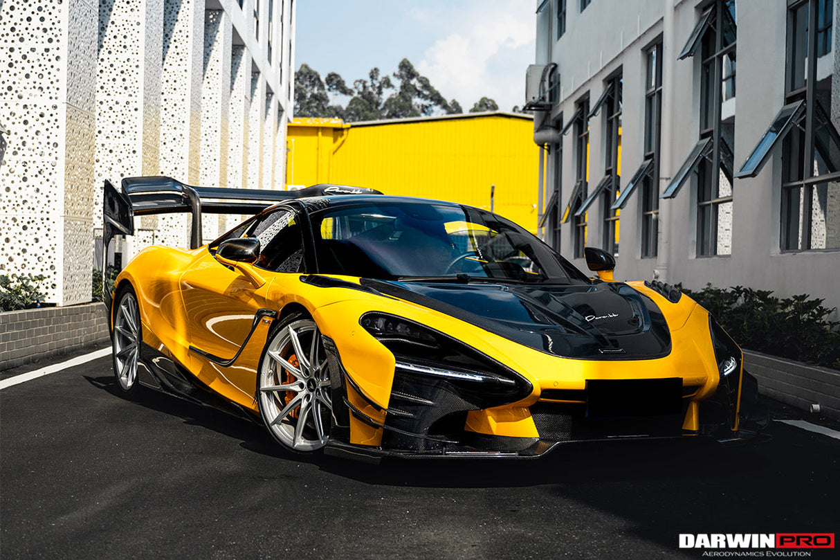 2017-UP McLaren Carbon Fiber Side Skirts DarwinPRO (Se²NWB Design) Fits 720s, 750s, Spider and Coupe