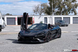 2017-2023 McLaren 720s Se²NWB Style Carbon Fiber Front Bumper Canards