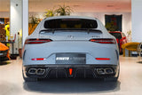 DarwinPRO 2019-2024 Mercedes Benz AMG GT50 GT53 GT43 4Door Coupe X290 IMP Performance Rear Diffuser With Reflector Panels & Exhaust tips
