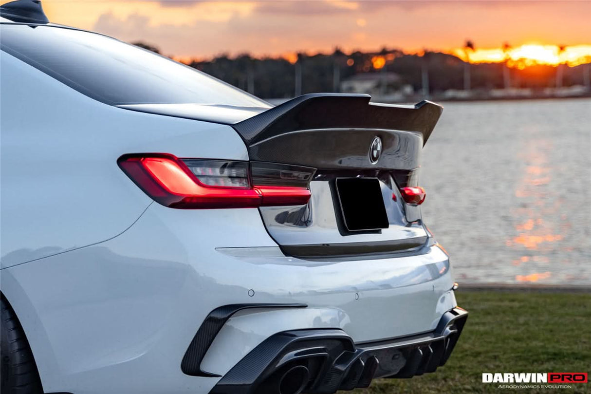 DarwinPRO 2019-UP BMW M3 G80 G20 3 Series BKSS Style Carbon Fiber Trunk