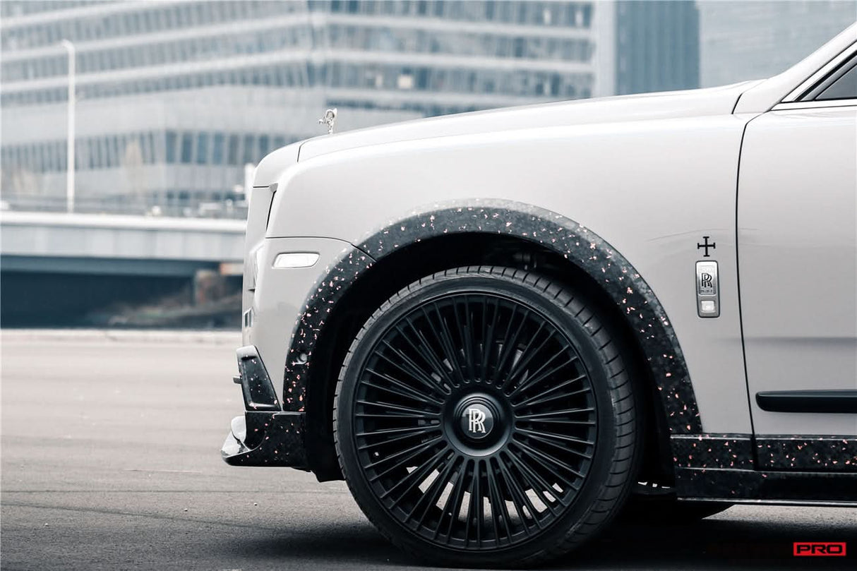 DarwinPRO 2018-2024 Rolls-Royce Cullinan BKSS Style Carbon Fiber Side Skirts