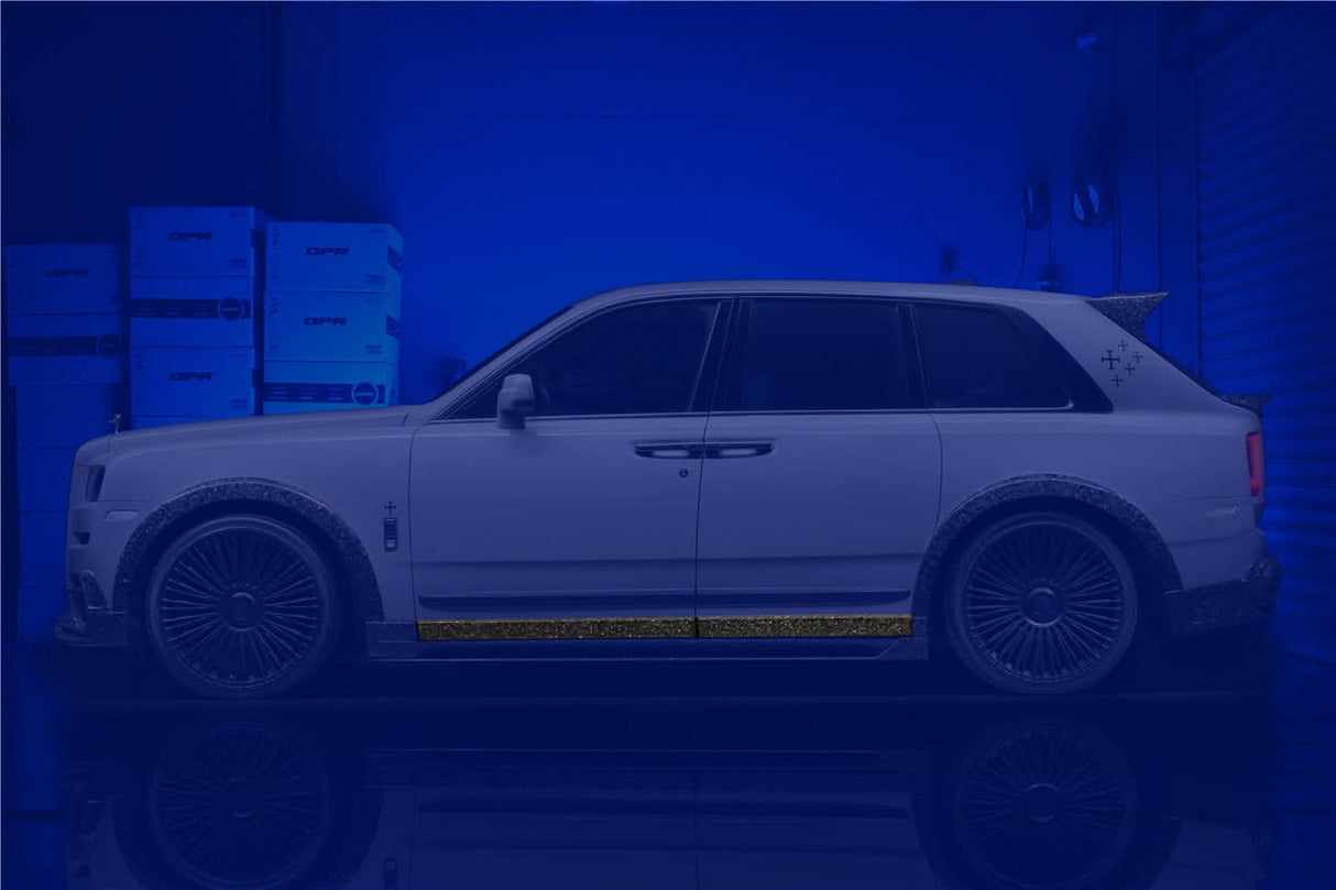 DarwinPRO 2018-2024 Rolls-Royce Cullinan BKSS Style Carbon Fiber Door Panel Cover