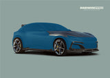2023-UP Ferrari Purosangue F175 Carbon Fiber Soft Body Kit DarwinPRO iMP Design