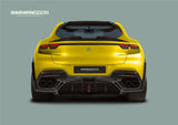 2023-UP Ferrari Purosangue F175 Carbon Fiber Rear Diffuser DarwinPRO iMP Design