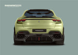 2023-UP Ferrari Purosangue F175 Carbon Fiber Rear Diffuser DarwinPRO iMP Design