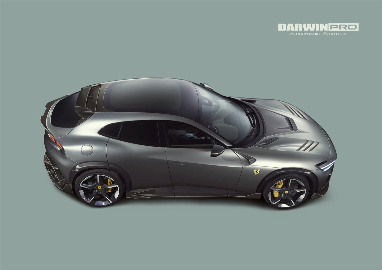 2023-UP Ferrari Purosangue F175 Carbon Fiber Hood DarwinPRO iMP Design
