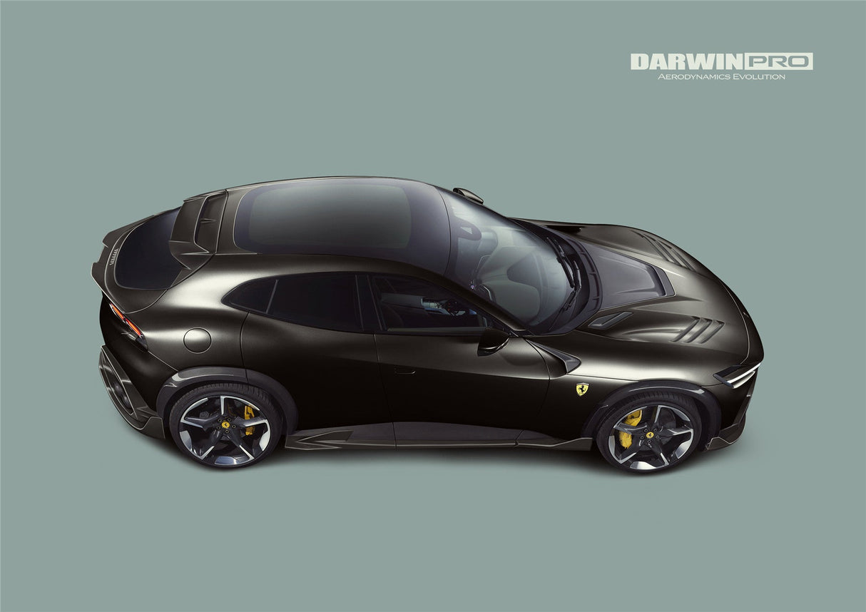 2023-UP Ferrari Purosangue F175 Carbon Fiber Hood DarwinPRO iMP Design