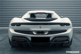 2022-UP Ferrari 296 GTB And GTS OE Style Carbon Fiber Rear Diffuser