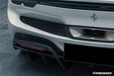 2022-UP Ferrari 296 GTB And GTS OE Style Carbon Fiber Rear Diffuser