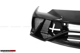 2015-2025 Lamborghini Huracan LP610 & LP580 & EVO & Tecnica BKSS Style Partial Carbon Front Bumper with Lip