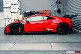 DarwinPRO 2015-2025 Lamborghini Huracan LP610 & LP580 & EVO & STO & Tecnica BKSSII Style Side Skirts