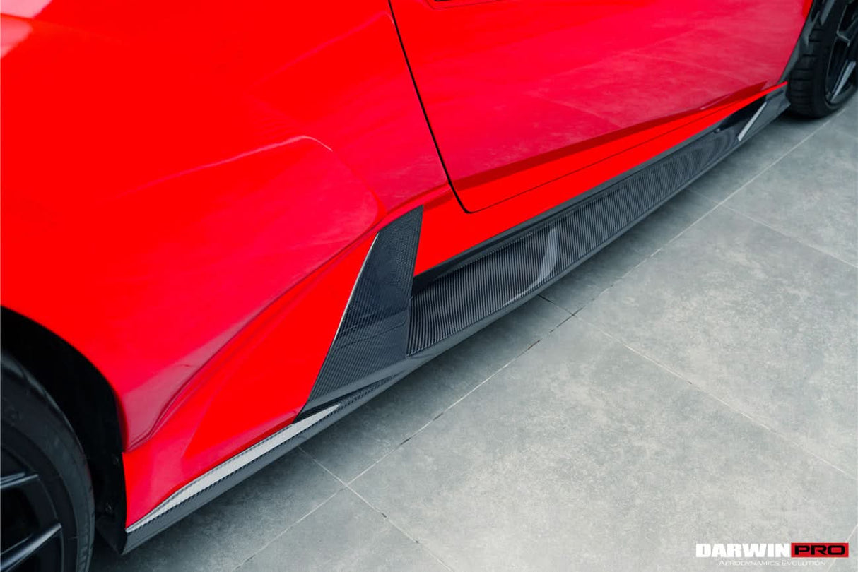 DarwinPRO 2015-2025 Lamborghini Huracan LP610 & LP580 & EVO & STO & Tecnica BKSSII Style Side Skirts