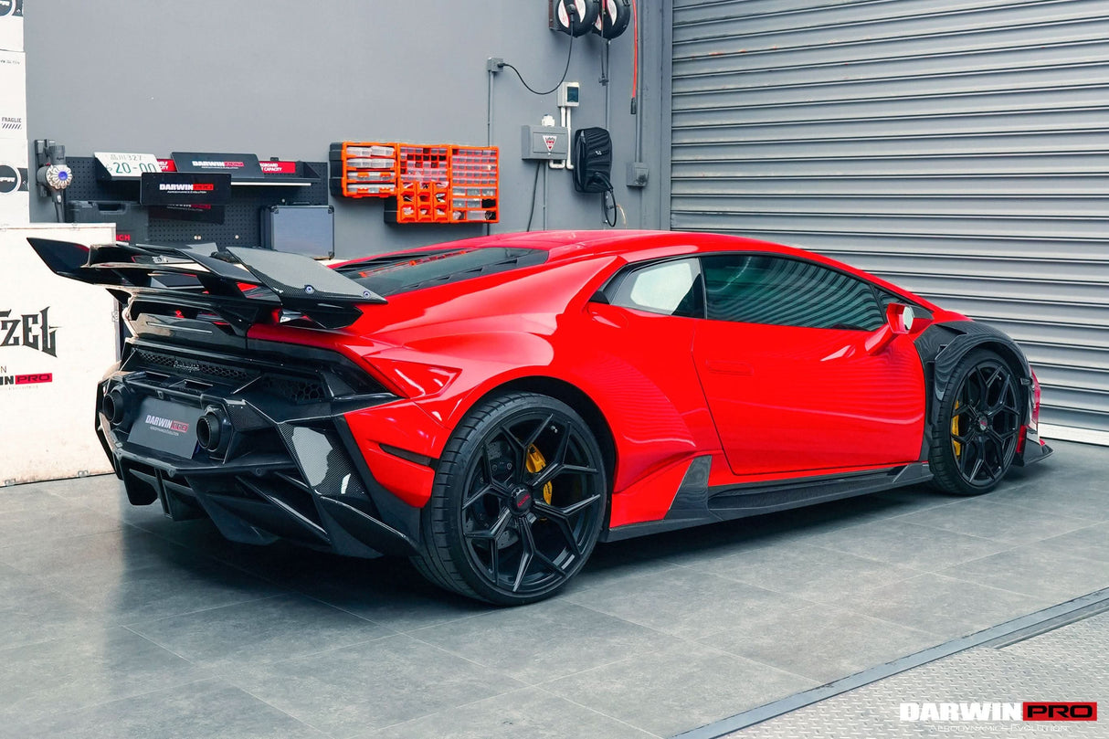 DarwinPRO 2015-2023 Lamborghini Huracan LP610 & LP580 & EVO Coupe Only BKSSII Style Rear Wide Fender Flare