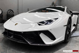 2015-2025 Lamborghini Huracan LP610 & LP580 & EVO & Tecnica Performante Style Partial Carbon Front Bumper