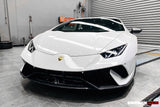 2015-2025 Lamborghini Huracan LP610 & LP580 & EVO & Tecnica Performante Style Partial Carbon Front Bumper