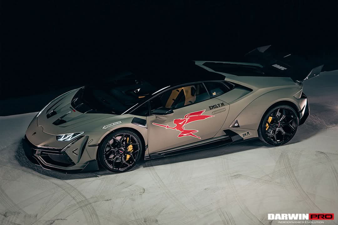 DarwinPRO 2015-2025 Lamborghini Huracan LP610 & LP580 & EVO & Tecnica BKSSII Style Front Wide Fender