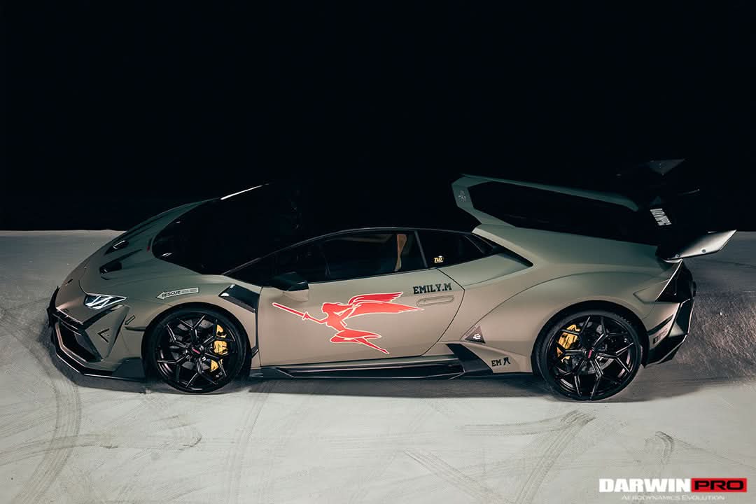 DarwinPRO 2015-2023 Lamborghini Huracan LP610 & LP580 & EVO Coupe Only BKSSII Style Rear Wide Fender Flare