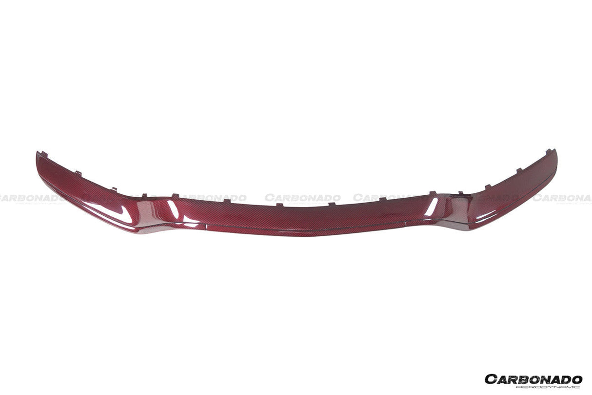 2015-2021 Mercedes Benz W205 C63 S AMG Sedan Coupe Carbon Fiber Front Bumper Accessory Set (4pcs)