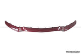 2015-2021 Mercedes Benz W205 C63 S AMG Sedan Coupe Carbon Fiber Front Bumper Accessory Set (4pcs)