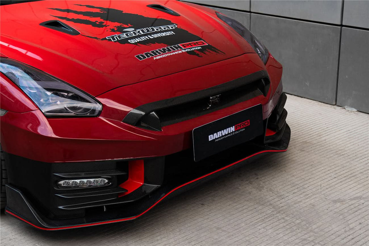2008-2023 Nissan GTR R35 CBA DBA EBA 2024-Nismo Style Part Carbon Fiber Front Bumper