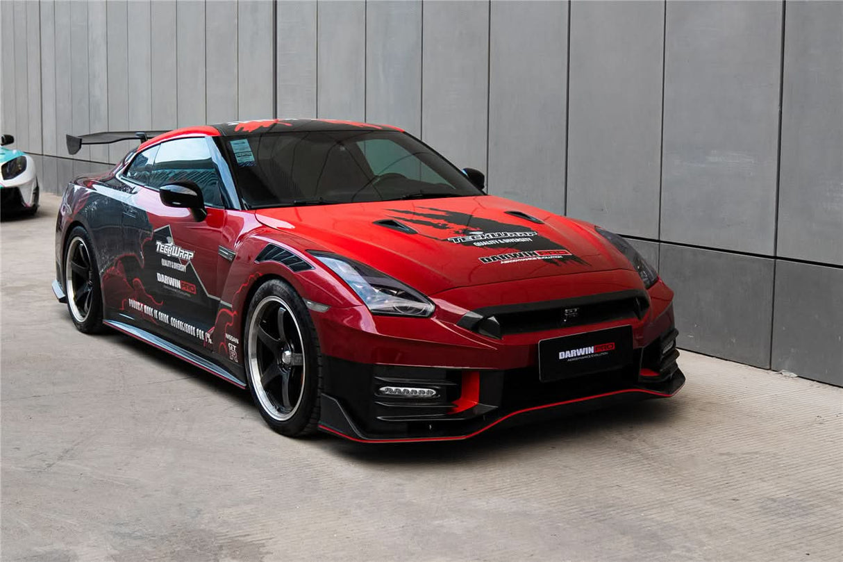 2008-2023 Nissan GTR R35 CBA DBA EBA 2024-Nismo Style Part Carbon Fiber Front Bumper