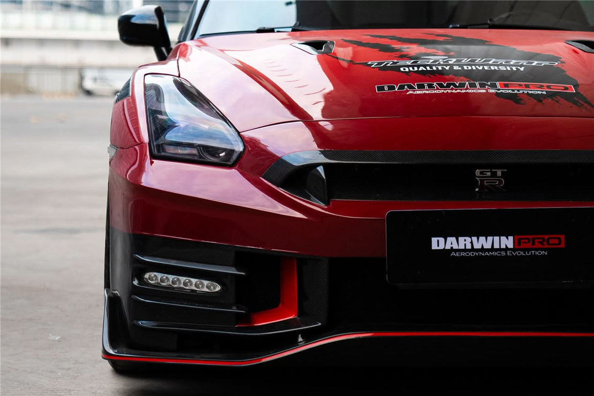 2008-2023 Nissan GTR R35 CBA DBA EBA 2024-Nismo Style Part Carbon Fiber Front Bumper