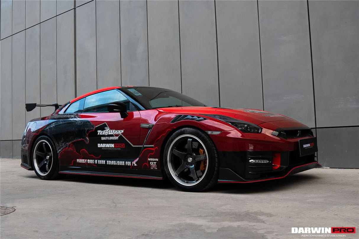 2008-2023 Nissan GTR R35 CBA DBA EBA 2024-Nismo Style Part Carbon Fiber Front Bumper