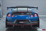 2008-2023 Nissan GTR R35 CBA DBA EBA Partial Carbon Fiber Rear Bumper With Black Light DarwinPRO (2024Nismo Design)