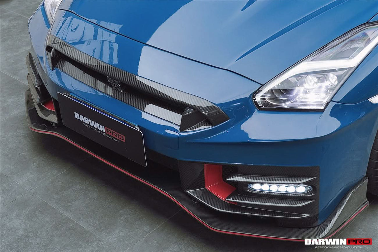 2008-2023 Nissan GTR R35 CBA DBA EBA 2024-Nismo Style Part Carbon Fiber Front Bumper