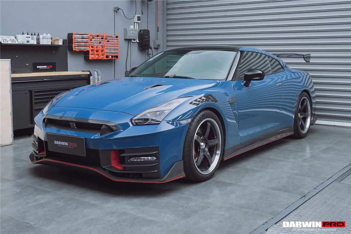 2008-2023 Nissan GTR R35 CBA DBA EBA 2024-Nismo Style Part Carbon Fiber Front Bumper
