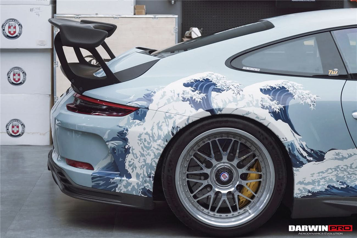 DarwinPRO 2017-2019 Porsche 911 991.2 GT3 Only GT2RS Style Trunk Spoiler Wing
