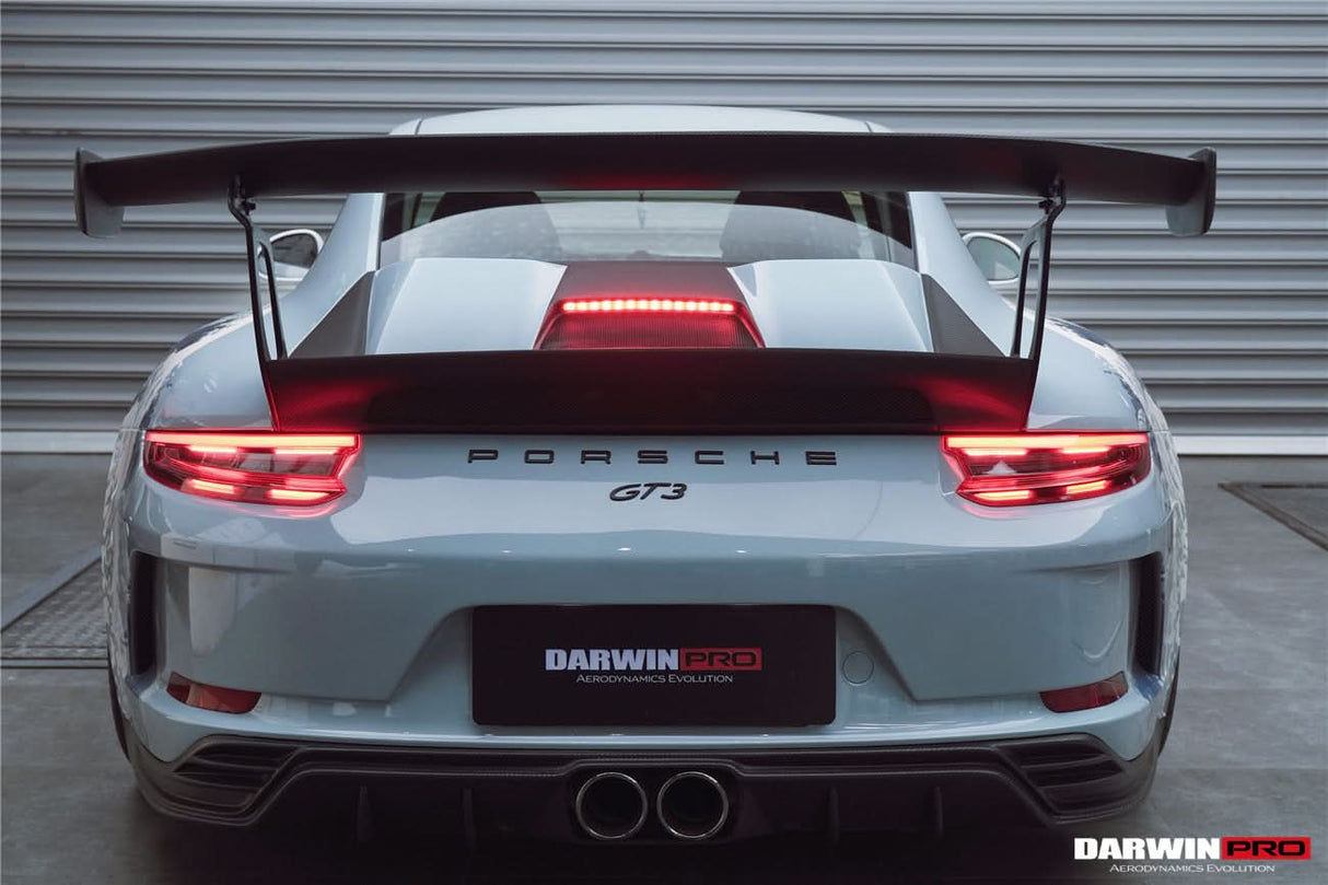 DarwinPRO 2017-2019 Porsche 911 991.2 GT3 Only GT2RS Style Trunk Spoiler Wing