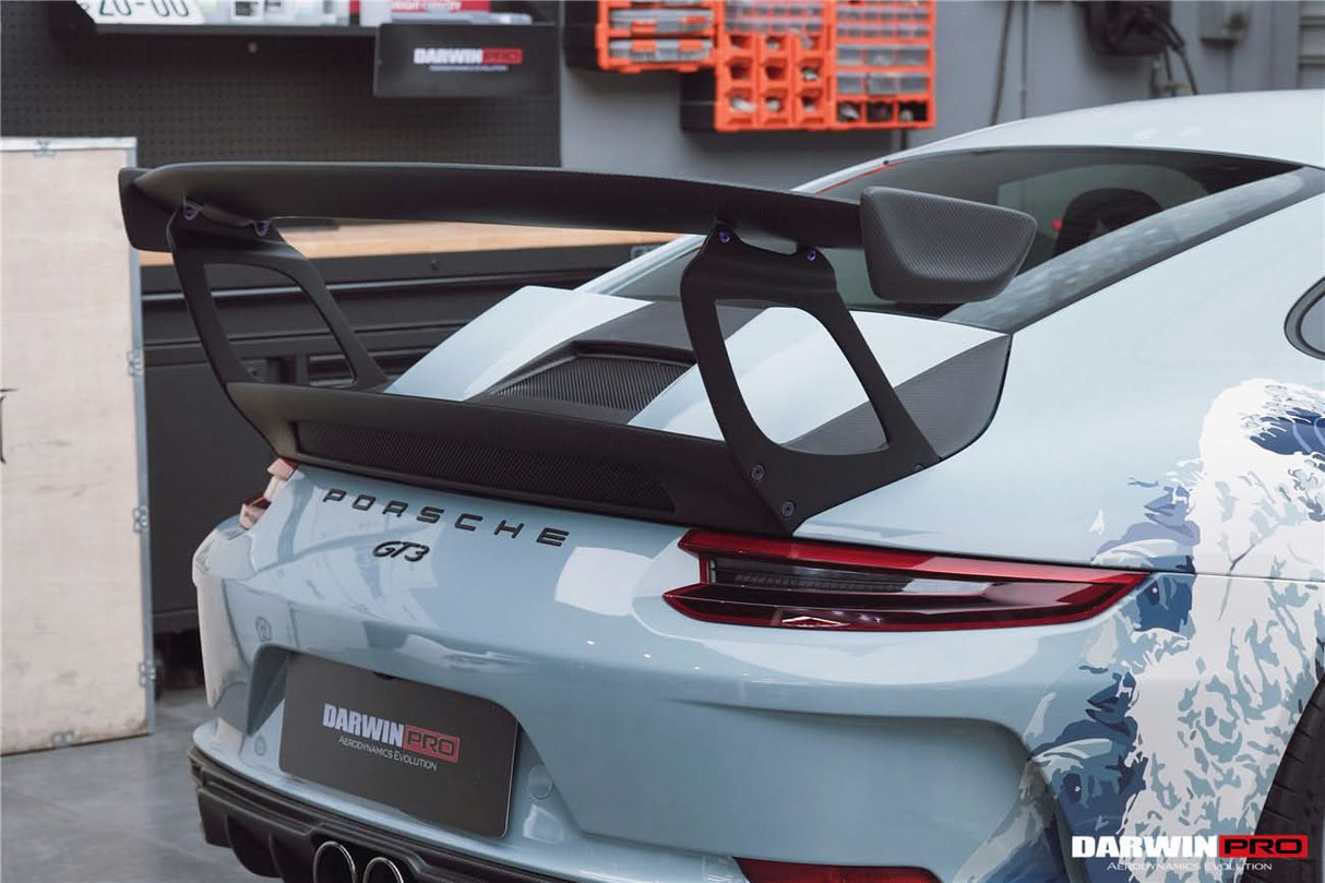 DarwinPRO 2017-2019 Porsche 911 991.2 GT3 Only GT2RS Style Trunk Spoiler Wing
