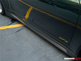 DarwinPRO 2017-2019 Porsche 911 991.2 GT3 Only BKSS Style Carbon Fiber Side Skirts
