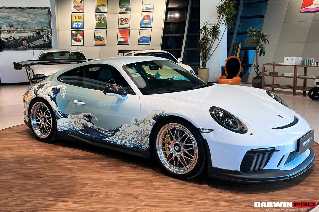 DarwinPRO 2017-2019 Porsche 911 991.2 GT3 Only GT3RS Style Trunk Spoiler Wing