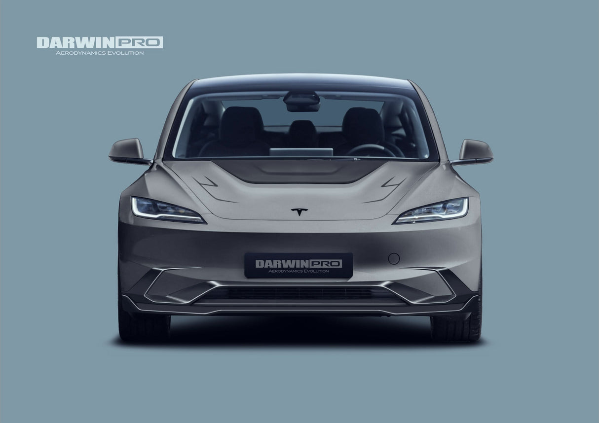 2024-2026 Tesla Model 3 Highland RWD AWD Carbon Fiber IMP Design Front Lip（DONT FIT PERFORMANCE）